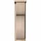 Ekena Millwork Carmel Smooth Corbel w/Backplate, Douglas Fir, 7 1/2"W x 10"D x 26"H COR08X10X26CAR01SDF - alternate 4